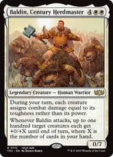 Baldin, Century Herdmaster / Baldin, Century Herdmaster - Magic: The Gathering - MoxLand